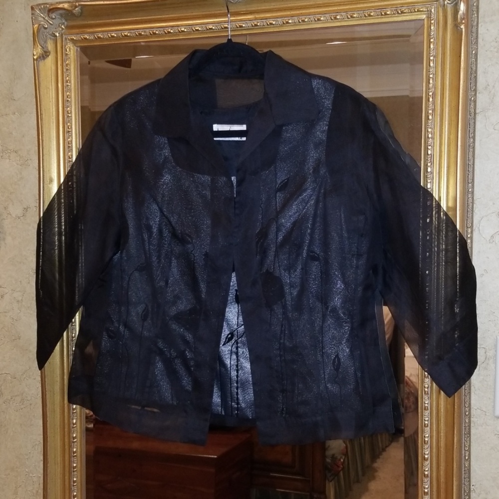 Anthea Crawford Australia Shell & Sheer Jacket